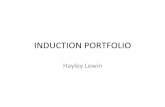 Induction portfolio