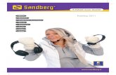 Sandberg Catalogue 2011 - DEUTSCH