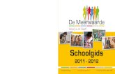Schoolgids De Meerwaarde 2011-2012