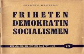 Friheten Demokratin Socialismen (1943)