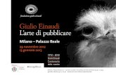 Giulio Einaudi: l’arte di pubblicare