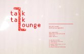 talk talk lounge vol.09