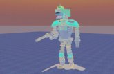 Render Robô em 3D