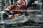 Working with a chainsaw Canada French