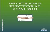 Programa CpM 2011