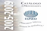 Catálogo de publicaciones recientes EUNED
