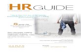 HR guide nr. 4 2011 om arbejdsmiljø