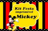 kit imprimível - Mickey