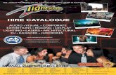 Lightsounds Hire Catalogue