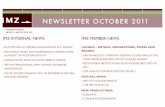 IMZ Newsletter October 2011