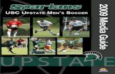 2009 USC Upstate Men's Soccer Media Guide