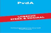 Verkiezingsprogramma PvdA Utrecht 2014