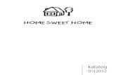 Katalog br. 1 - 2012 - Home Sweet Home