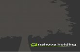 Nahova Holding Kft. cégbemutató kiadvány