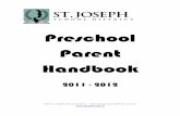 Preschool Parent Handbook 2011-12