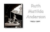 Ruth Matilda Anderson