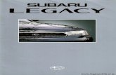 Catálogo Subaru Legacy 1995