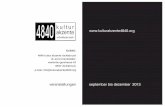 Kulturakzente 4840 Vöcklabruck Herbstprogramm 2013