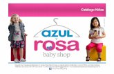 Catálogo Azul y Rosa Baby Shop Niñas