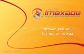 IMEXADE - Services to export into Asia - 2012