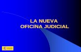 La nueva Oficina judicial. Documento explicativo