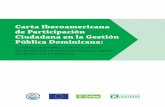 Carta Iberoamericana de Participación Ciudadana en la Gestión Pública
