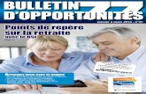 Bulletin d'opportunités janvier-mars 2014