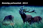 Vulpes - Katalóg poľovačiek 2013