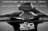 Catálogo BC Boxing 2012
