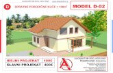 MODEL D-2 by ALIQUANTUM DOO,  kuce, projekt, projekt, house plans, house designs