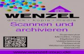 Scannen und archivieren bei WENZEL