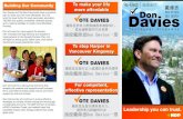 Don Davies Campaign Brochure 2