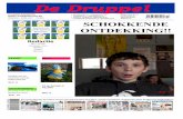 Waterkrantje "De Druppel" zesde leerjaar basisschool Omer Wattez