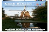 Wereld Water  Dag 2013 paspoort Laak Schoon