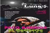 Revista Cultural De Aquí a la Luna Edición Mayo/2013