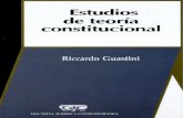 Estudios de Teoría Constitucional - Riccardo Guastini