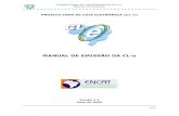 Manual da Capa de Lote Eletrônica CL-e 1.2