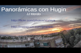 Panorámicas con Hugin 2013