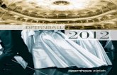Programmheft «Opernball 2012»