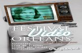 Programme du Festival Vidéo d'Orléans 2010