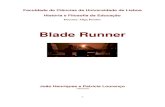 Análise Educacional de "Blade Runner"
