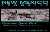 New Mexico Progress Winter/Spring 2011-2012 English Edition