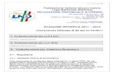 Comunicato Ufficiale FIGC Firenze 28/12/2011