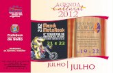Agenda Cultural Julho 2012 Salto/SP