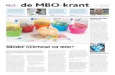 De MBO krant - nummer 20 - april 2012