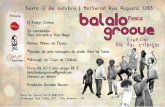 Flyer Festa Balaio Groove