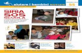 'aiutare i bambini' NOTIZIE n. 55 - Siria, SOS scuola