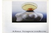 Alina Szapocznikow: České Muzeum Výtvarných Umění, Dům U černé Matky Boží, Praga 2000