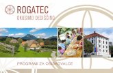 Programi za obiskovalce - Rogatec
