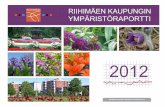Riihimäen kaupungin ympäristöraportti 2012